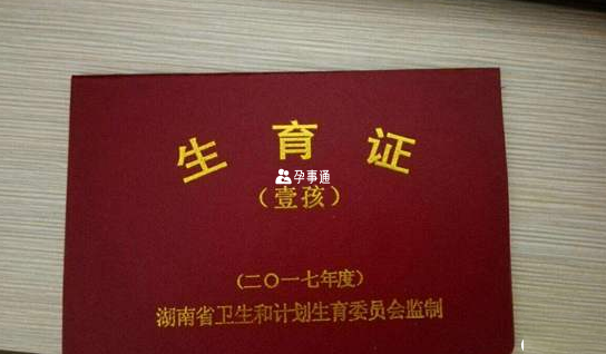 湖北省生育证