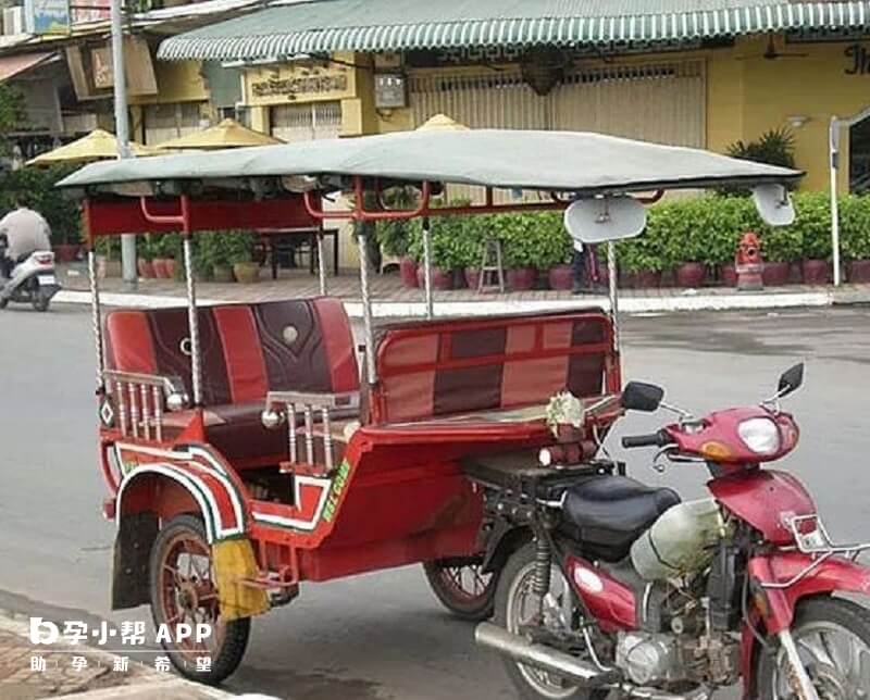 柬埔寨常见的出行交通工具